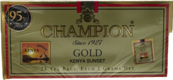 Чай Champion черный Gold Закат Кении гранулированный 25 пакетиков