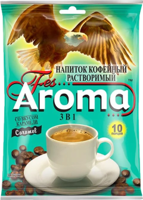 Напиток кофейный растворимый 3 в 1 «FesAroma», MacCoffee, карамель, 10 пакетиков, 180 г
