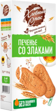 Печенье со злаками Хлебный Спас 250 г