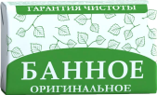 Мыло туалетное твёрдое Банное 180 г