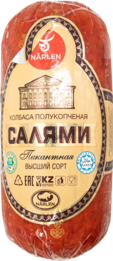 Колбаса Нарлен салями пикантная полукопченая 450 г