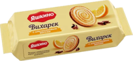 Печенье с апельсиновым вкусом Вихарёк Яшкино 155 г