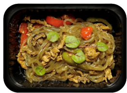 Фунчоза в кунжутном масле